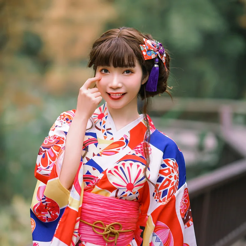 Formal Wear Japan Women - Kimono Tradisional Gaya Jepang Wanita Yukata