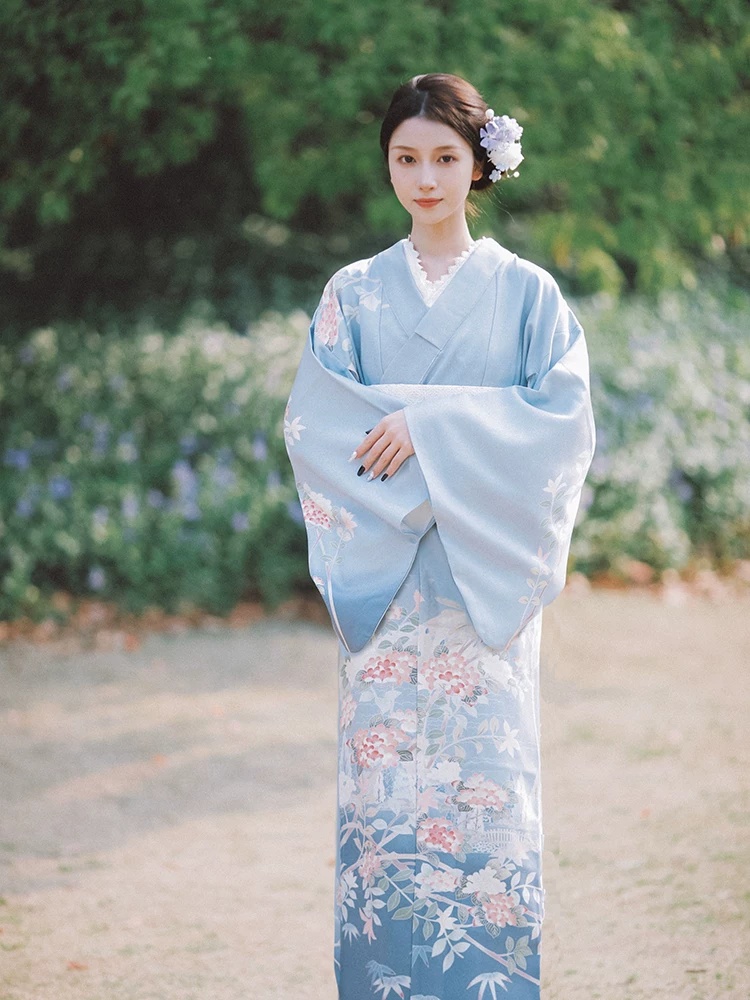 Formal Wear Japan Women - Kimono Formal Wanita Gaya Jepang Motif