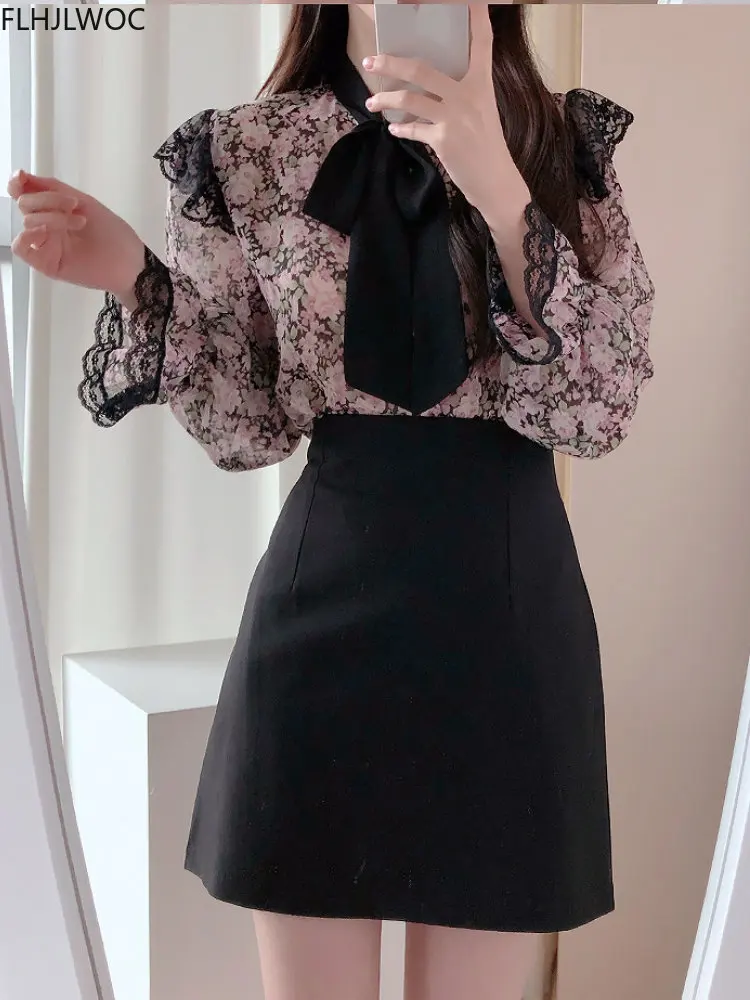 Retro Vintage hitam renda dasi - Formal Wear Japan Women ulasan dan harga