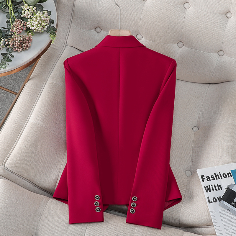 Blazer Formal Wanita Fashion W - Women Formal Wear Black And White ulasan dan harga