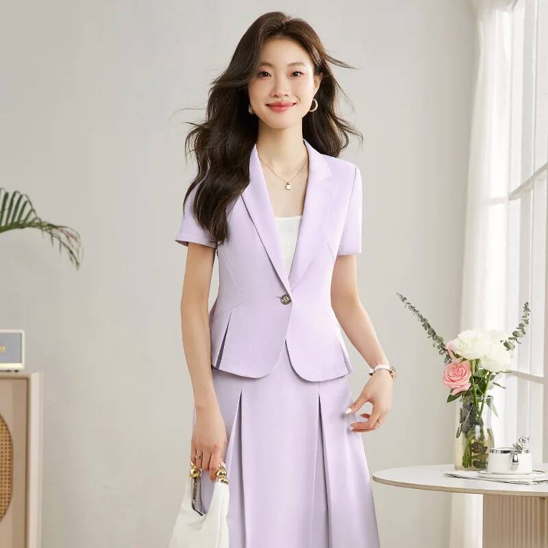 Setelan Bisnis Formal Elegan d - Women Formal Wear For Interview ulasan dan harga