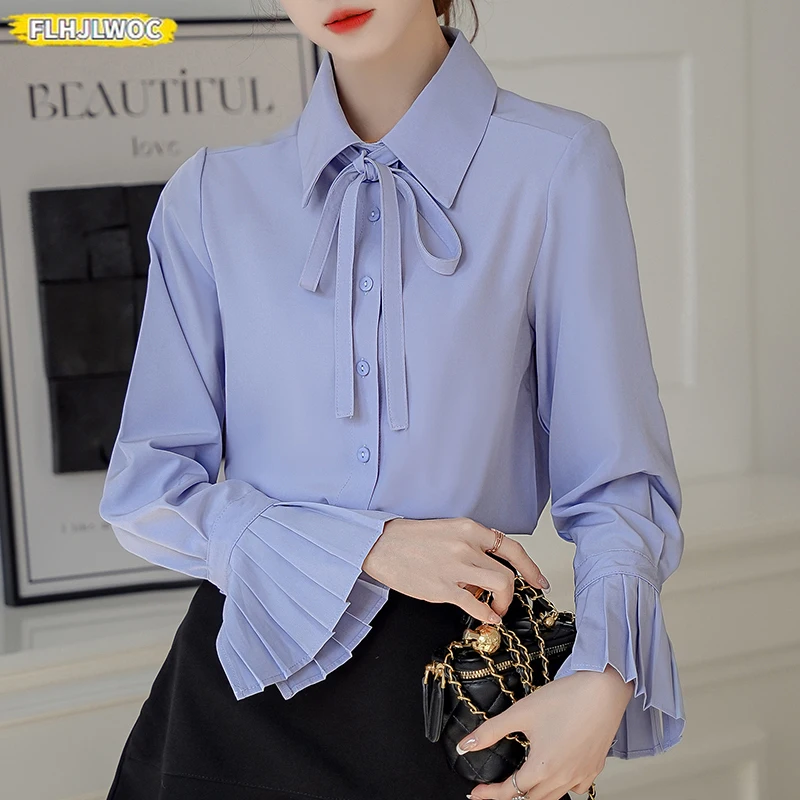 Blus kantoran Formal dasi kupu - Formal Wear Japan Women ulasan dan harga