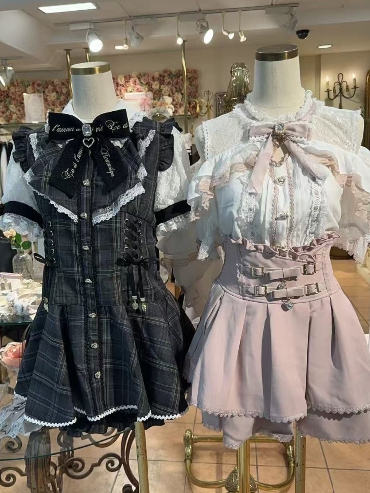 Blus Lolita Jepang Bergaya Ruf - Formal Wear Japan Women ulasan dan harga