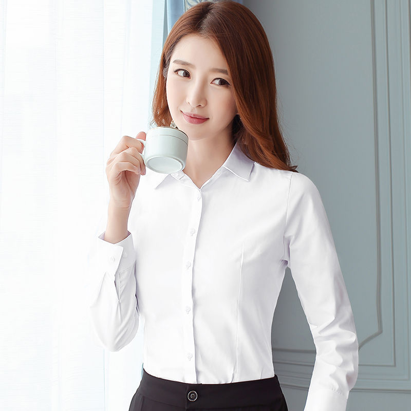 Blus Hitam Putih Ramping Korea - Women Formal Wear Black And White ulasan dan harga