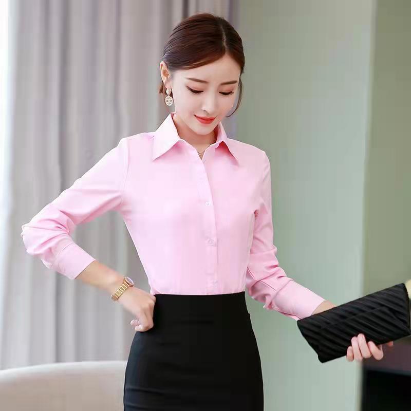Blus Hitam Putih Ramping Korea - Women Formal Wear Black And White ulasan dan harga