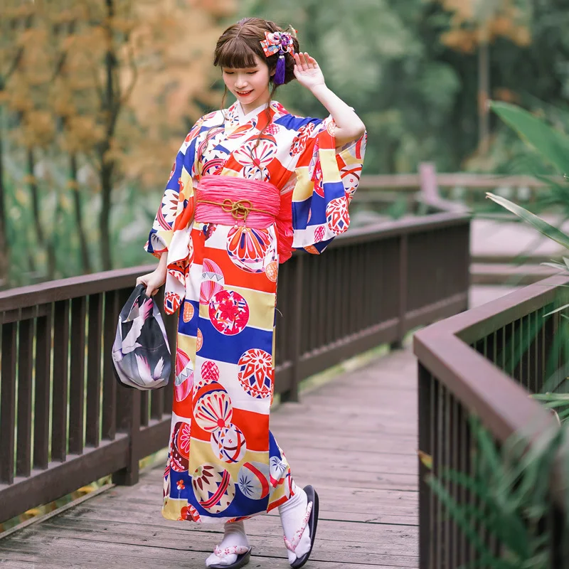 Kimono Tradisional Gaya Jepang - Formal Wear Japan Women ulasan dan harga