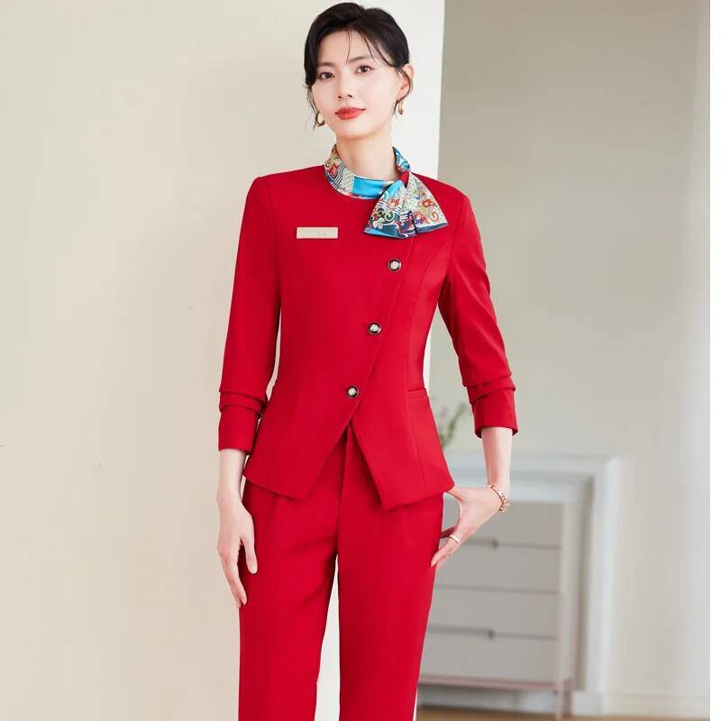 Setelan Celana Formal Elegan U - Women Formal Wear For Interview ulasan dan harga