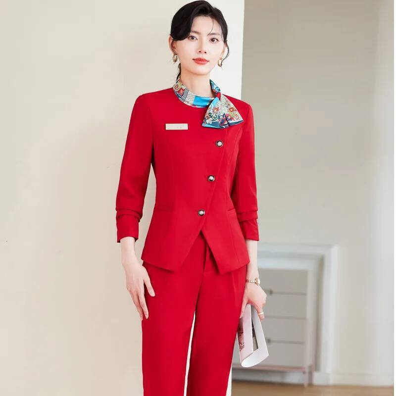 Setelan Celana Formal Elegan U - Women Formal Wear For Interview ulasan dan harga