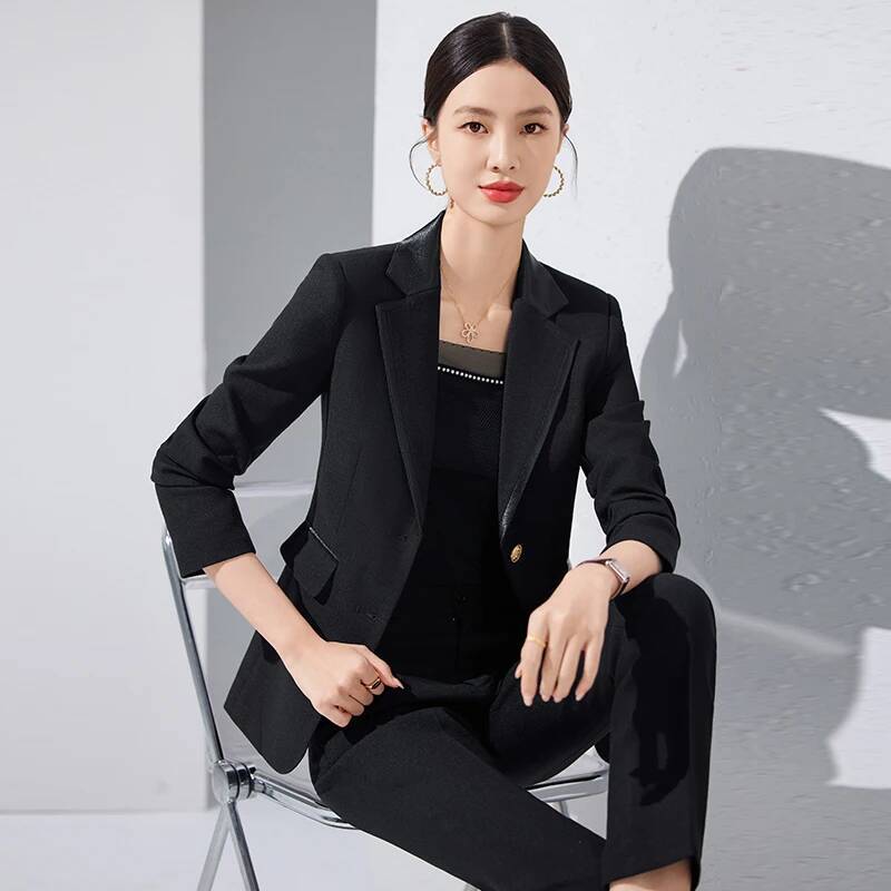 Setelan Celana Formal Pink Ele - Women Formal Wear For Interview ulasan dan harga