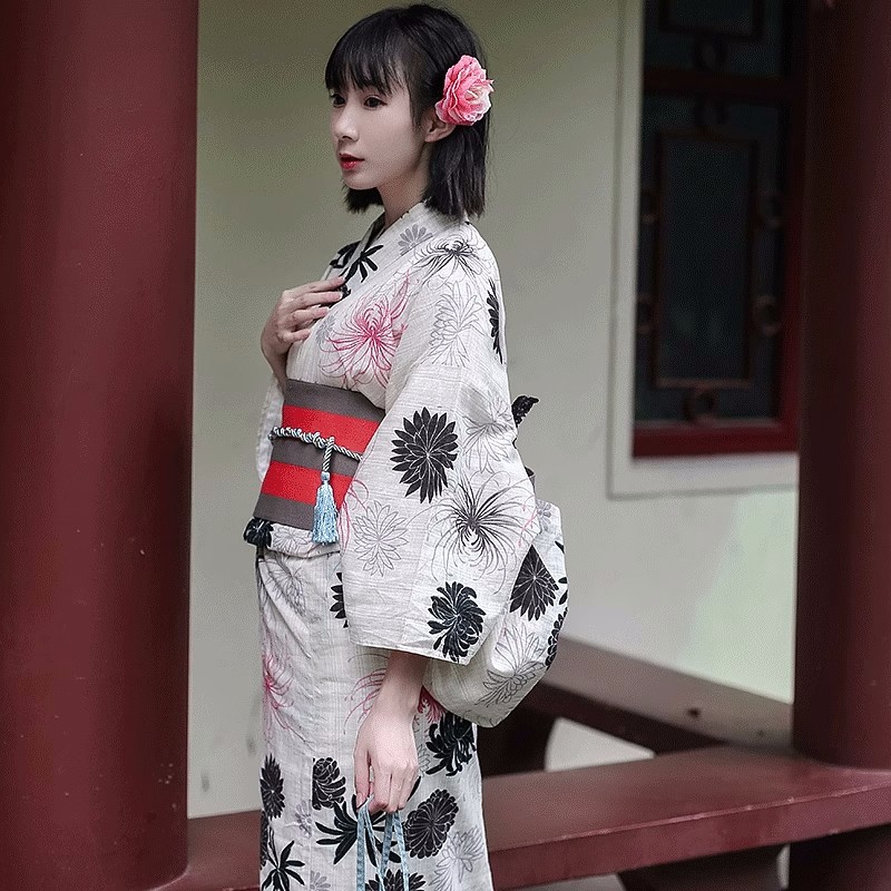 Kimono Tradisional Gaya Jepang - Formal Wear Japan Women ulasan dan harga